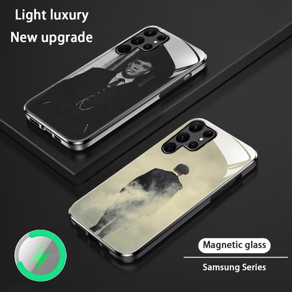 Phone Accessories Magnetic - ピーキーブライダーズTV番組スマホケース サムスンS26 S25 S24 S23 S22