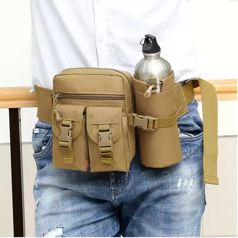 アウトドアウエストバッグ メンズ タクティカル ウォーターボ - Phone Accessories For Men のレビューと価格