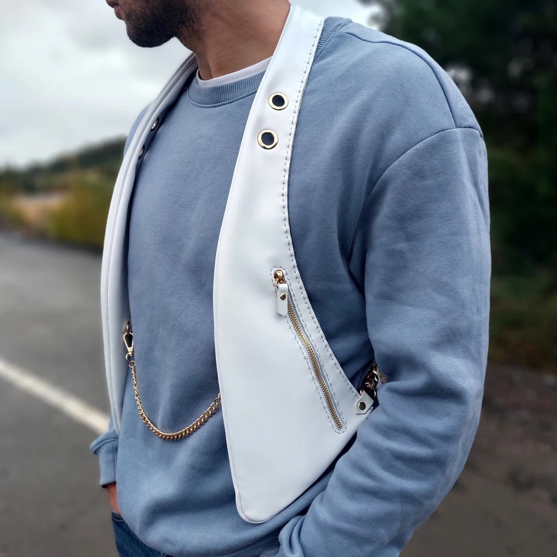 スチームパンク中世コスプレゴシックレトロレザー男性と女性の日 - Phone Accessories Europe のレビューと価格