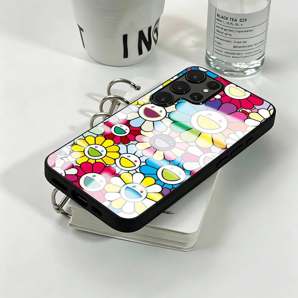 ひまわり日本絵画M-村上隆風スマホケース サムスンS26 S - Phone Accessories Magnetic のレビューと価格