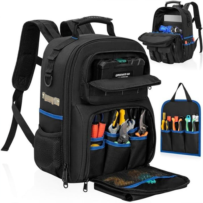 耐摩耗性オックスフォード生地ツール収納バックパック、ハードウ - Phone Zone Accessories & Repair Lake Charles Reviews のレビューと価格