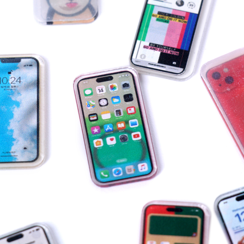 ランダム5個入り 1:12 ドールハウス ミニチュア 携帯電 - Phone Accessories Europe のレビューと価格