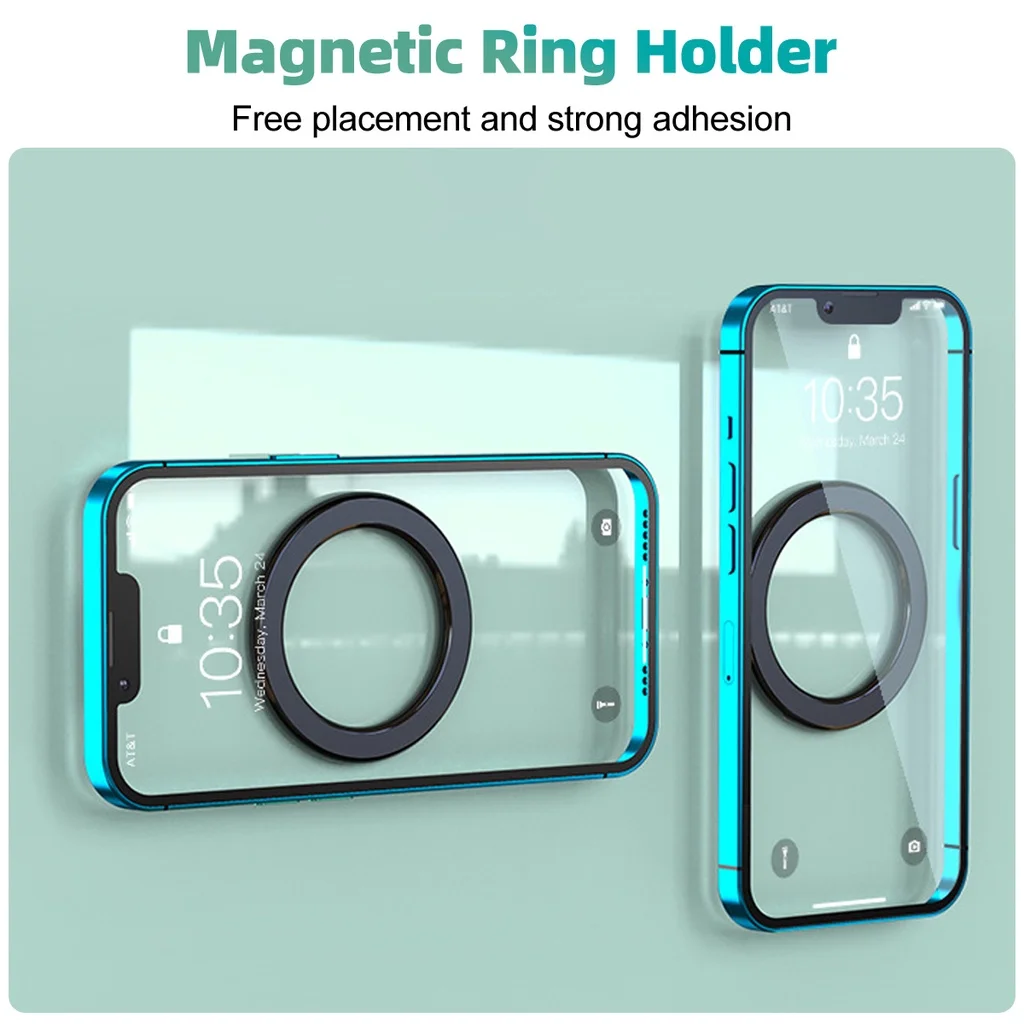 MagSafe対応 磁気リングホルダー 強力マグネット 携帯 - Phone Accessories Magnetic のレビューと価格