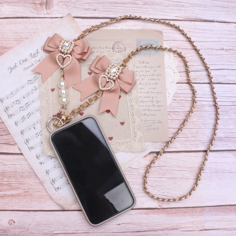 Jirai Kei Y2K ガールバッグストラップボウライン - Phone Accessories Wholesale In China のレビューと価格