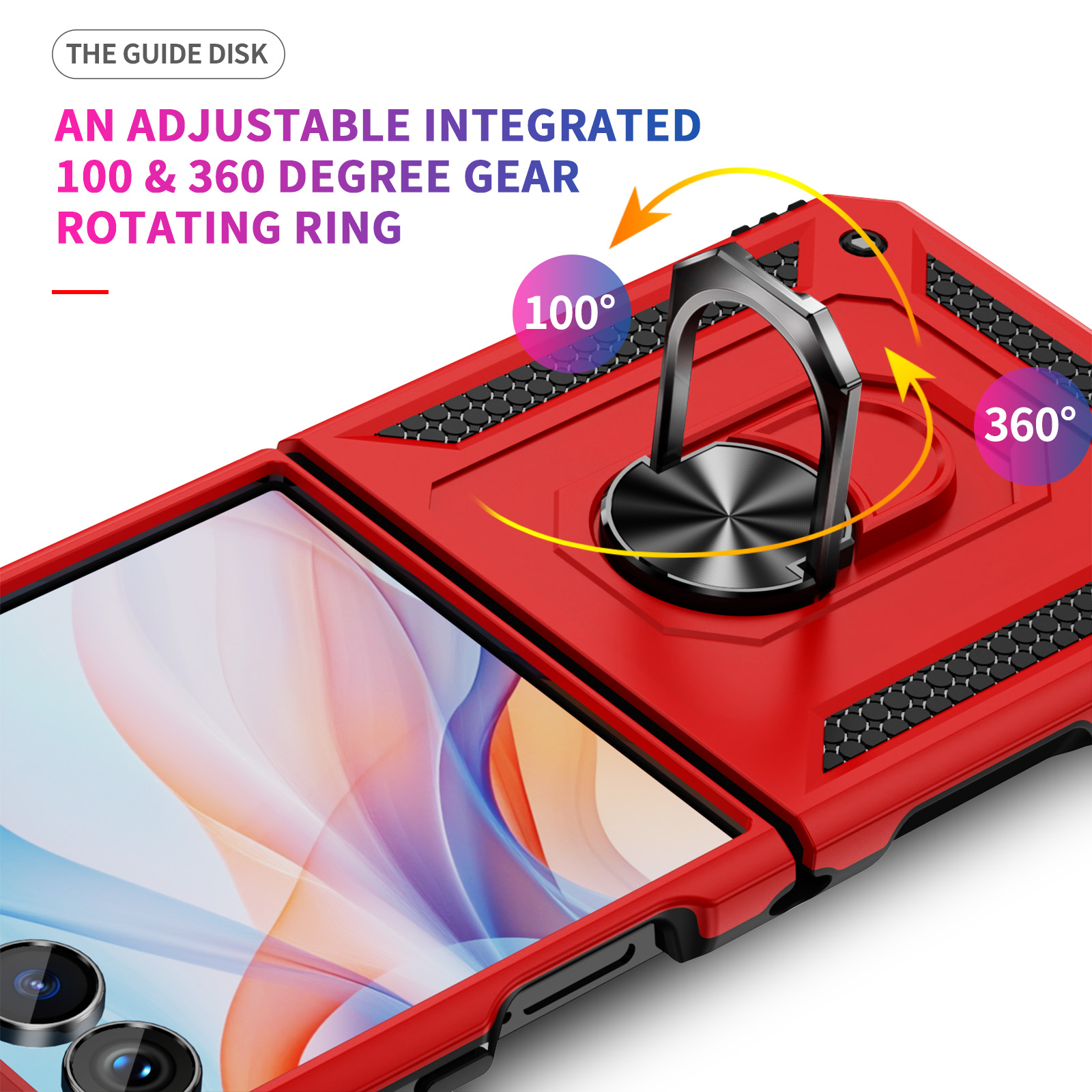Samsung Galaxy Z Flip 7用 耐衝撃ミリ - Phone Accessories Ring Holder のレビューと価格