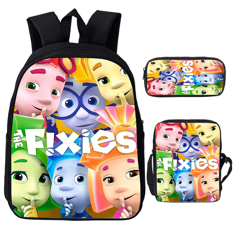 学生漫画フィクシーズ 3 個セットバックパックショルダーバッ - Phone Accessories Wholesale In China のレビューと価格