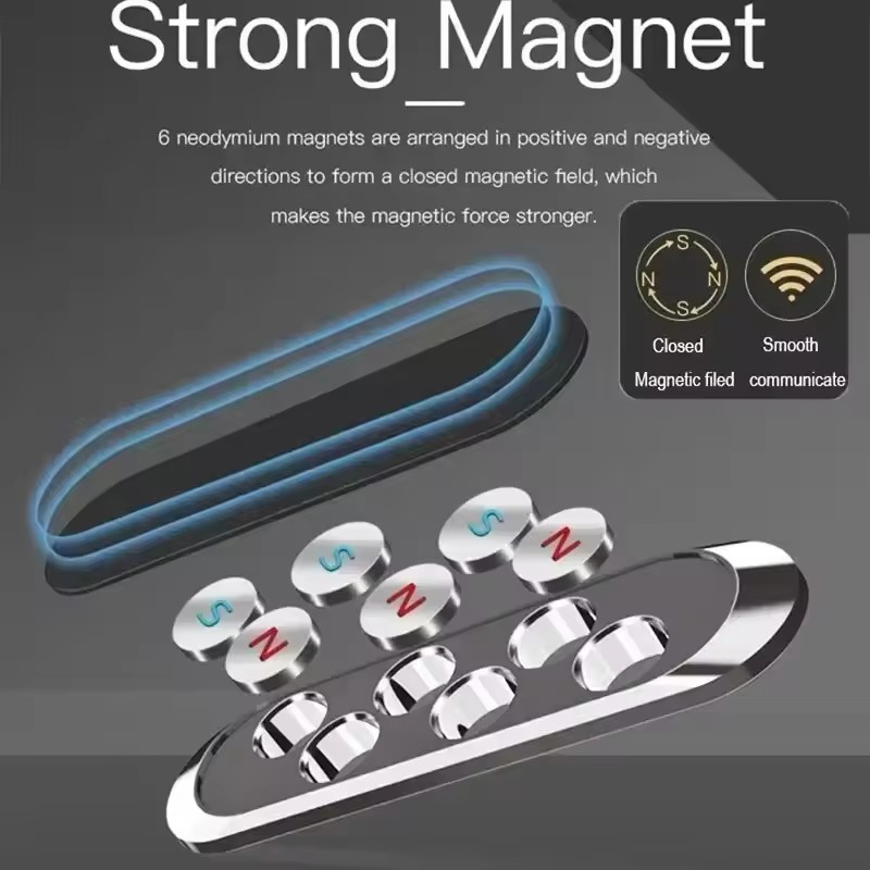 金属製磁気式スマホホルダー 磁気式車載スマホホルダー スタン - Phone Accessories Magnetic のレビューと価格