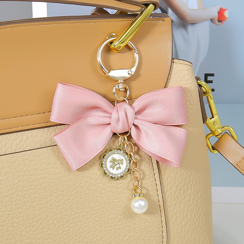 レディース ペンダント おしゃれ ボウノット キーホルダー  - Phone Accessories Wholesale In China のレビューと価格