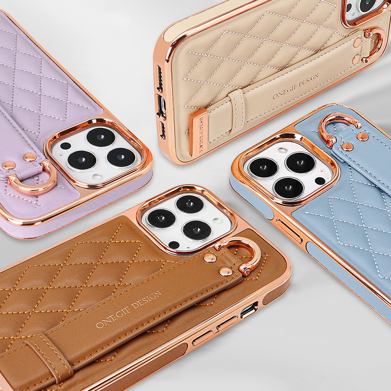 おしゃれな高級リング付きリストストラップ、カードホルダー、財 - Phone Accessories Hippers のレビューと価格