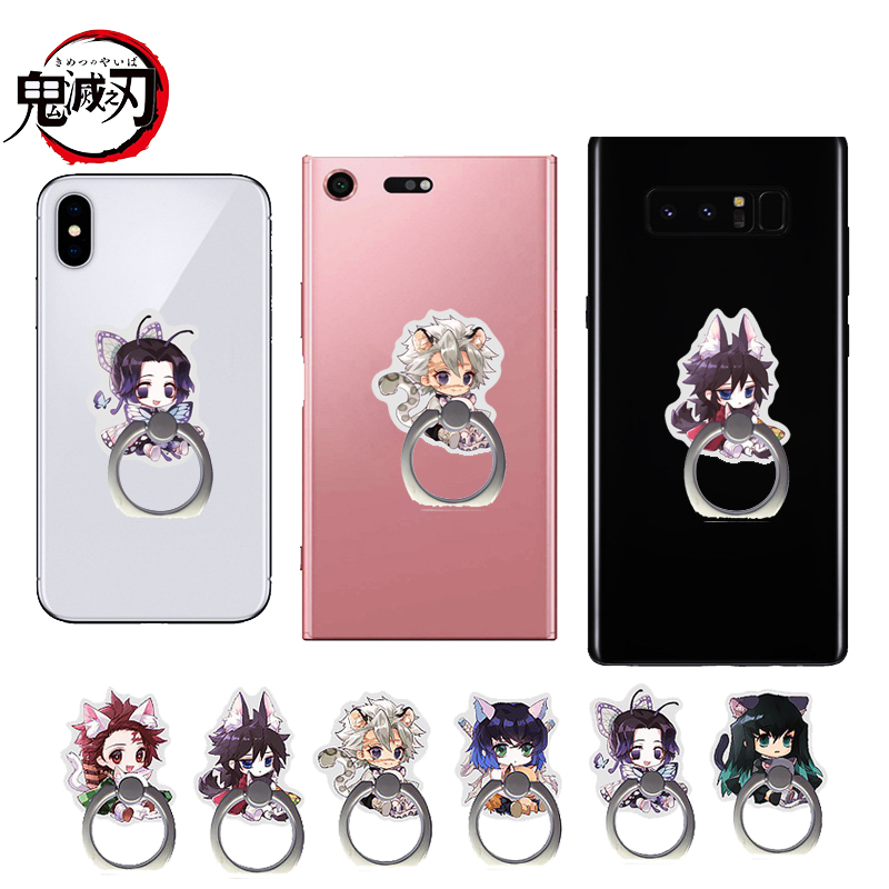 1 個デーモンスレイヤー漫画携帯電話ホルダーかわいいアクショ - Phone Accessories Demon Slayer のレビューと価格