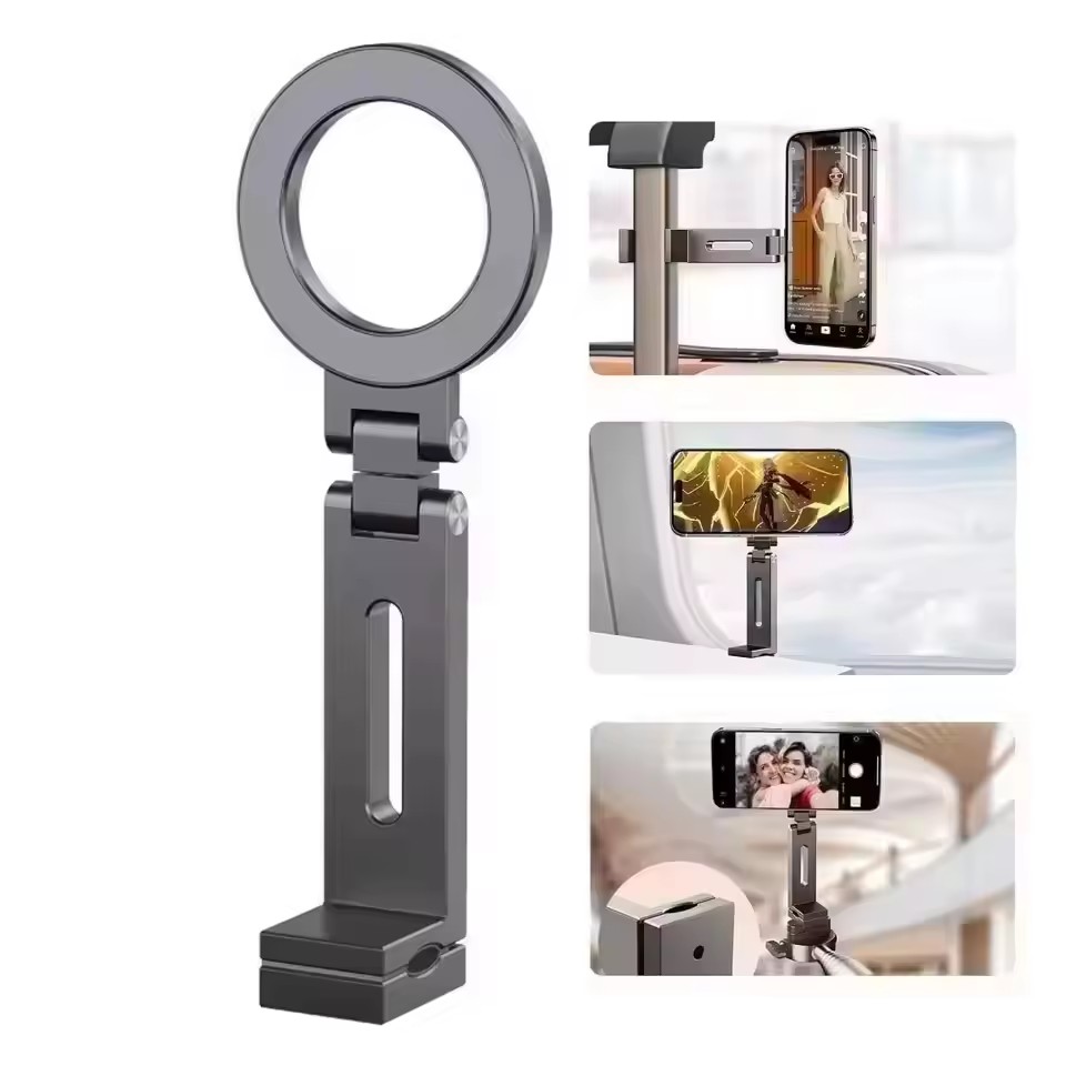 ユニバーサル磁気式スマホホルダー 旅行必需品 フレキシブル回 - Phone Accessories Magnetic のレビューと価格