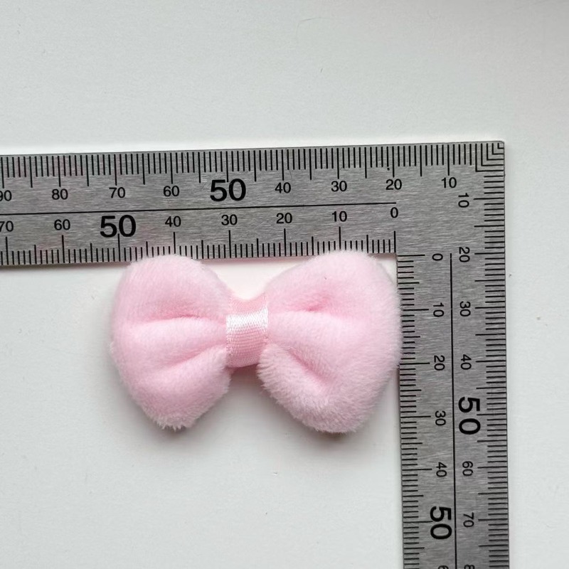 10 個ピンクぬいぐるみ弓生地スエードバッグアクセサリー D - Phone Accessories Wholesale In China のレビューと価格