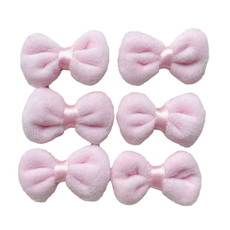 10 個ピンクぬいぐるみ弓生地スエードバッグアクセサリー D - Phone Accessories Wholesale In China のレビューと価格