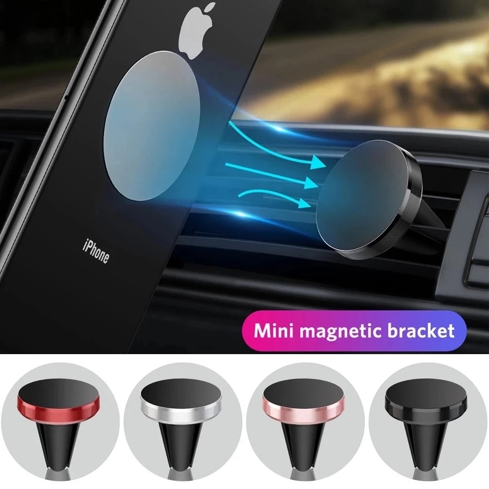 車載用マグネット式携帯電話ホルダー、iPhone 14、13 - Phone Accessories Magnetic のレビューと価格