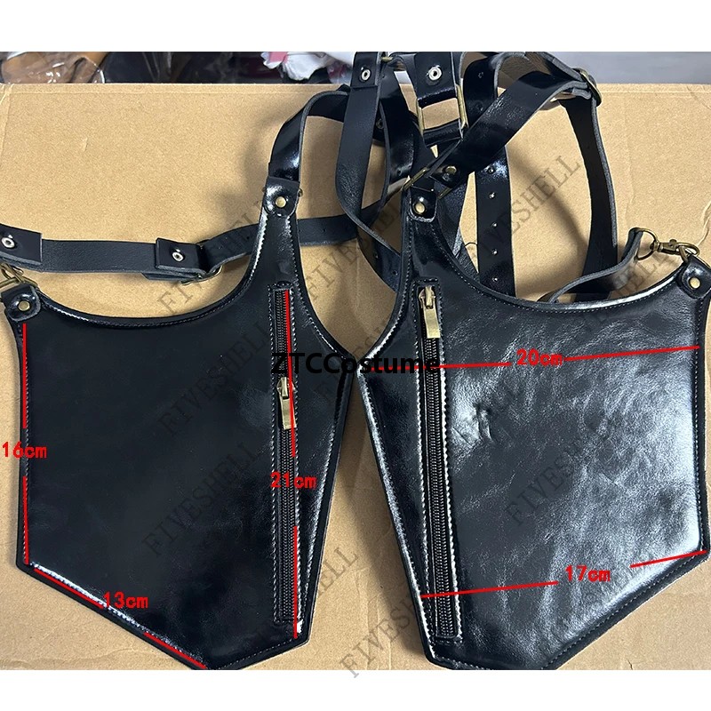 スチームパンク中世風レザーショルダーバッグ ヴィンテージ騎士 - Phone Accessories Europe のレビューと価格