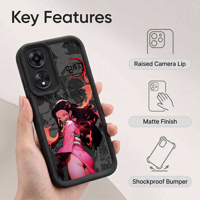 鬼滅の刃 竈門禰豆子 シリコン製スマホケース Honor X - Phone Accessories Demon Slayer のレビューと価格