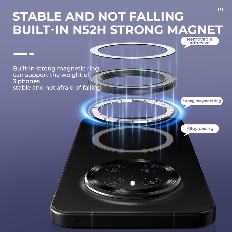 MagSafe対応 強力マグネットリング式スマホホルダー 粘 - Phone Accessories Magnetic のレビューと価格