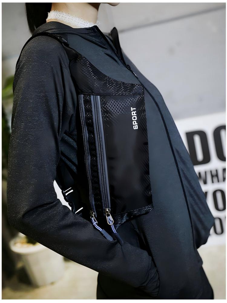 多機能ベルトバッグユニセックスクロスボディチェストウエストバ - Phone Accessories For Men のレビューと価格
