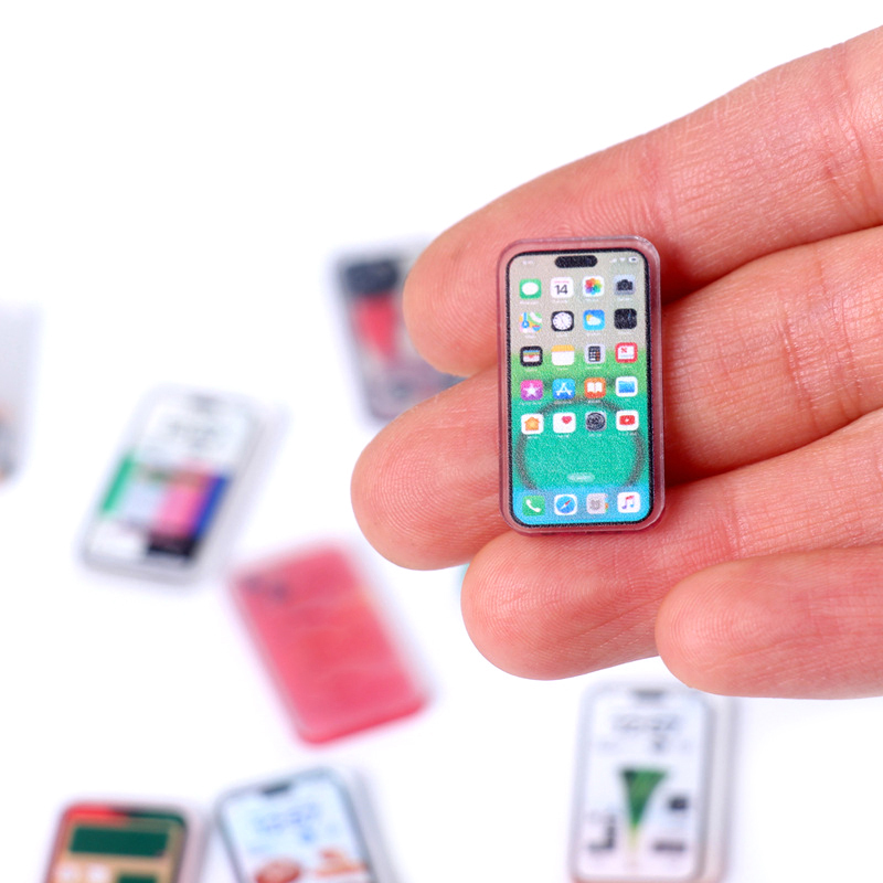 **5 個 1:12 ドールハウスミニチュア携帯電話シミュレ - Phone Accessories Europe のレビューと価格