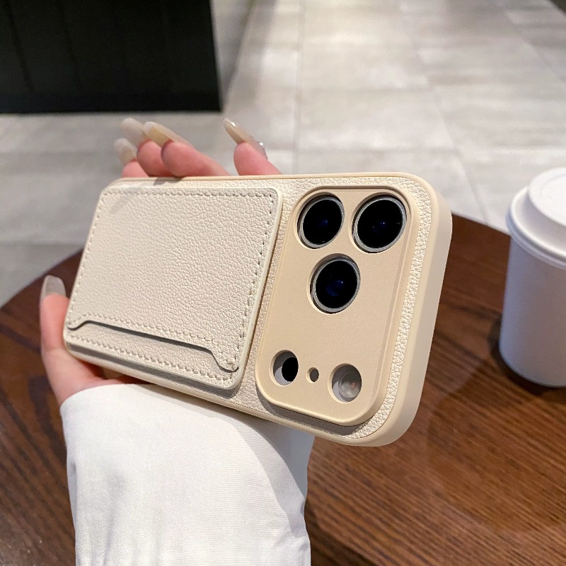 PUレザー財布型スマホケース カードホルダー付き iPhon - Phone Accessories Hippers のレビューと価格