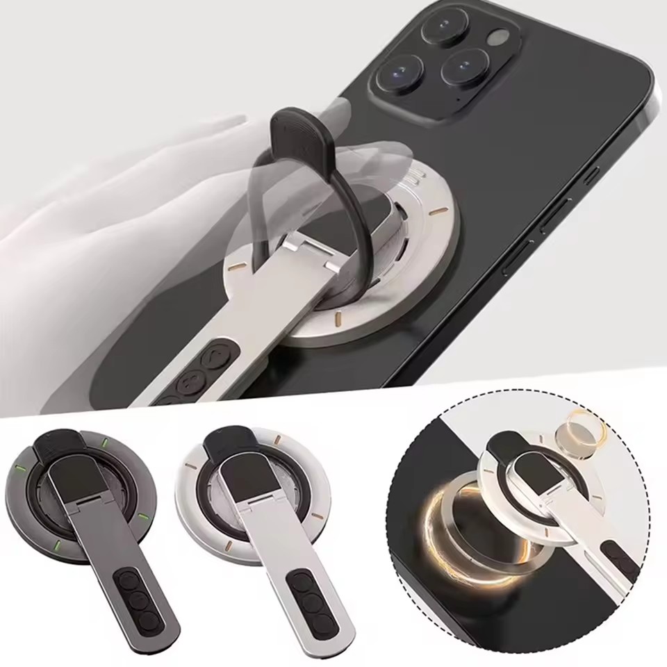1個 360 °   Roration スタンド携帯電話用磁 - Phone Accessories Magnetic のレビューと価格