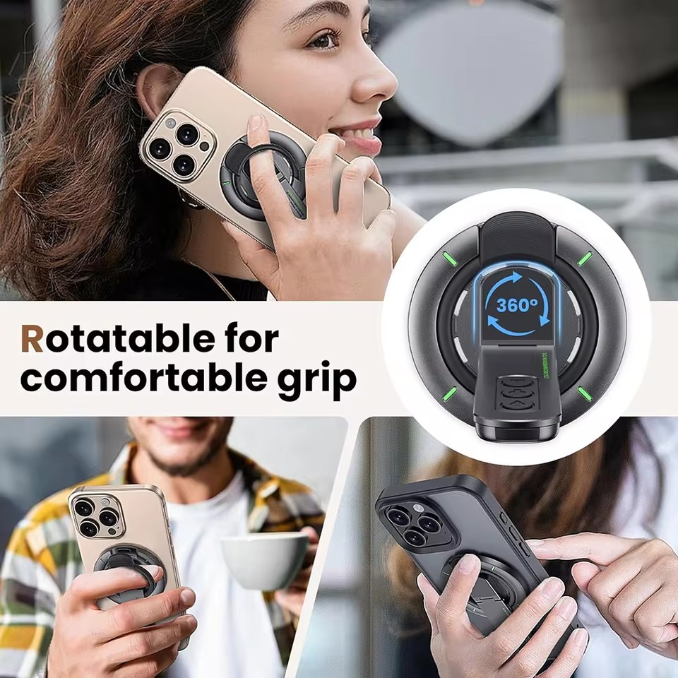 1個 360 °   Roration スタンド携帯電話用磁 - Phone Accessories Magnetic のレビューと価格