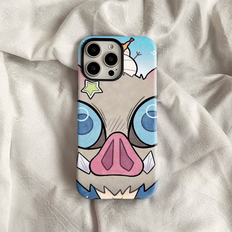 デーモンスレイヤーアニメ漫画電話ケース伊之助ハシビラ周辺グッ - Phone Accessories Demon Slayer のレビューと価格