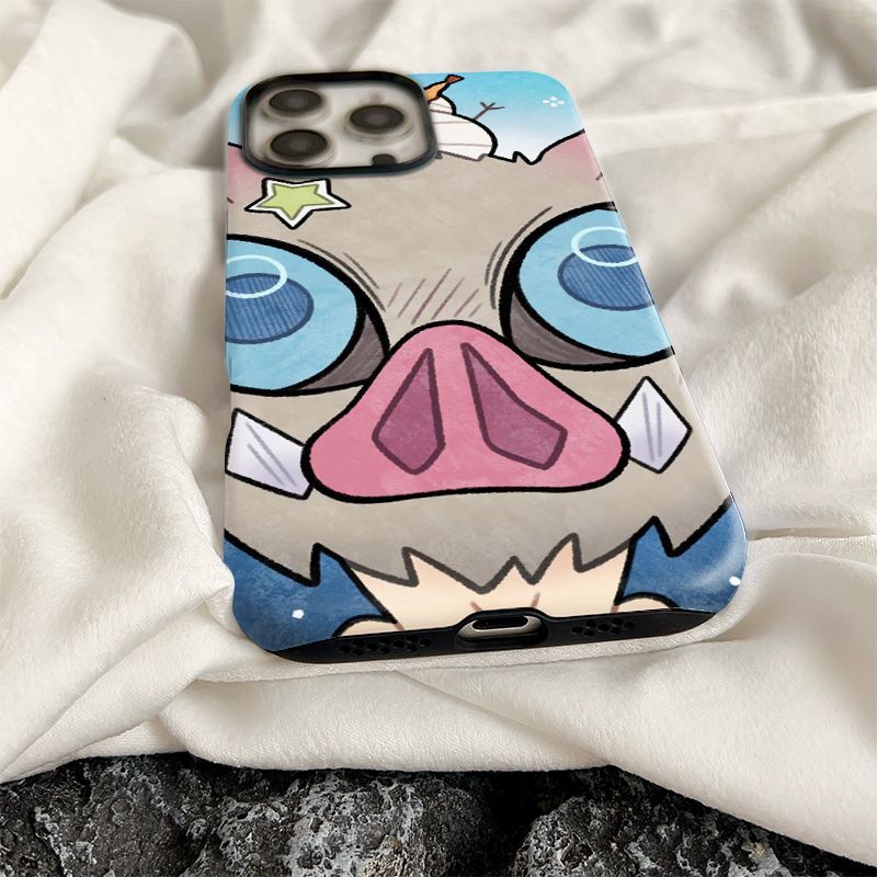 デーモンスレイヤーアニメ漫画電話ケース伊之助ハシビラ周辺グッ - Phone Accessories Demon Slayer のレビューと価格