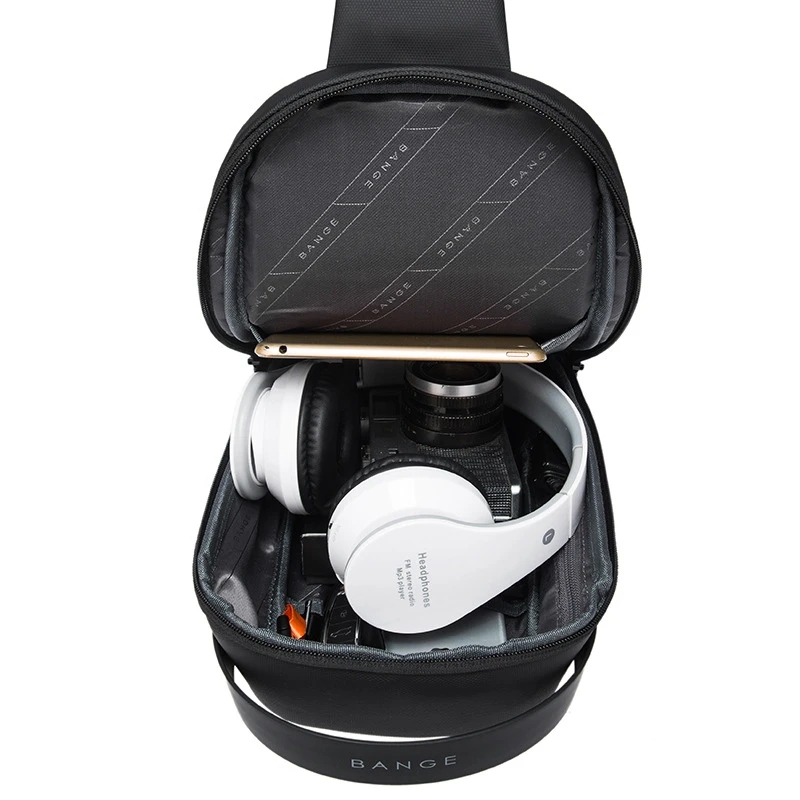 BANGE ショートメッセンジャーバッグ バッグ男性用ショル - Phone Accessories For Men のレビューと価格