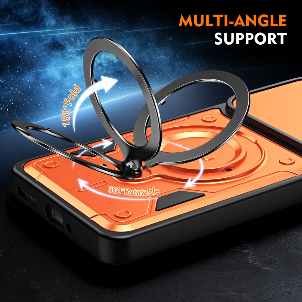 耐衝撃アーマーケース スライド式カメラカバー付き 360度保 - Phone Accessories Ring Holder のレビューと価格
