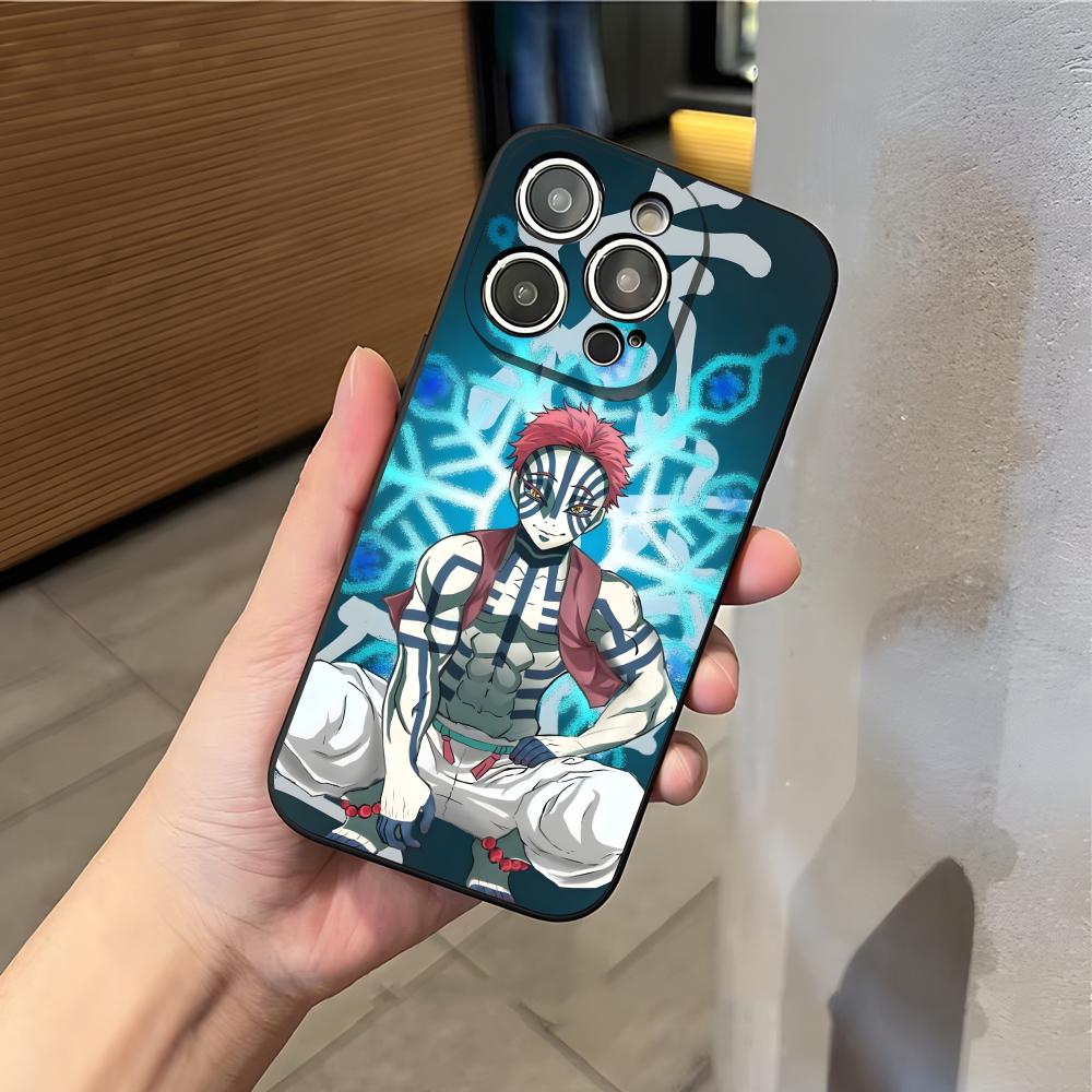 アカザ 鬼滅の刃 アニメ スマホケース iPhone 16  - Phone Accessories Demon Slayer のレビューと価格