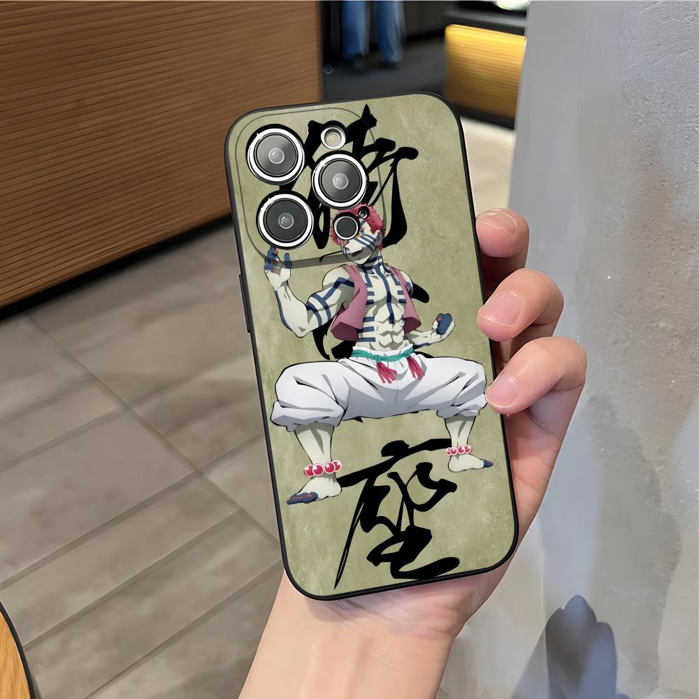 アカザ 鬼滅の刃 アニメ スマホケース iPhone 16  - Phone Accessories Demon Slayer のレビューと価格