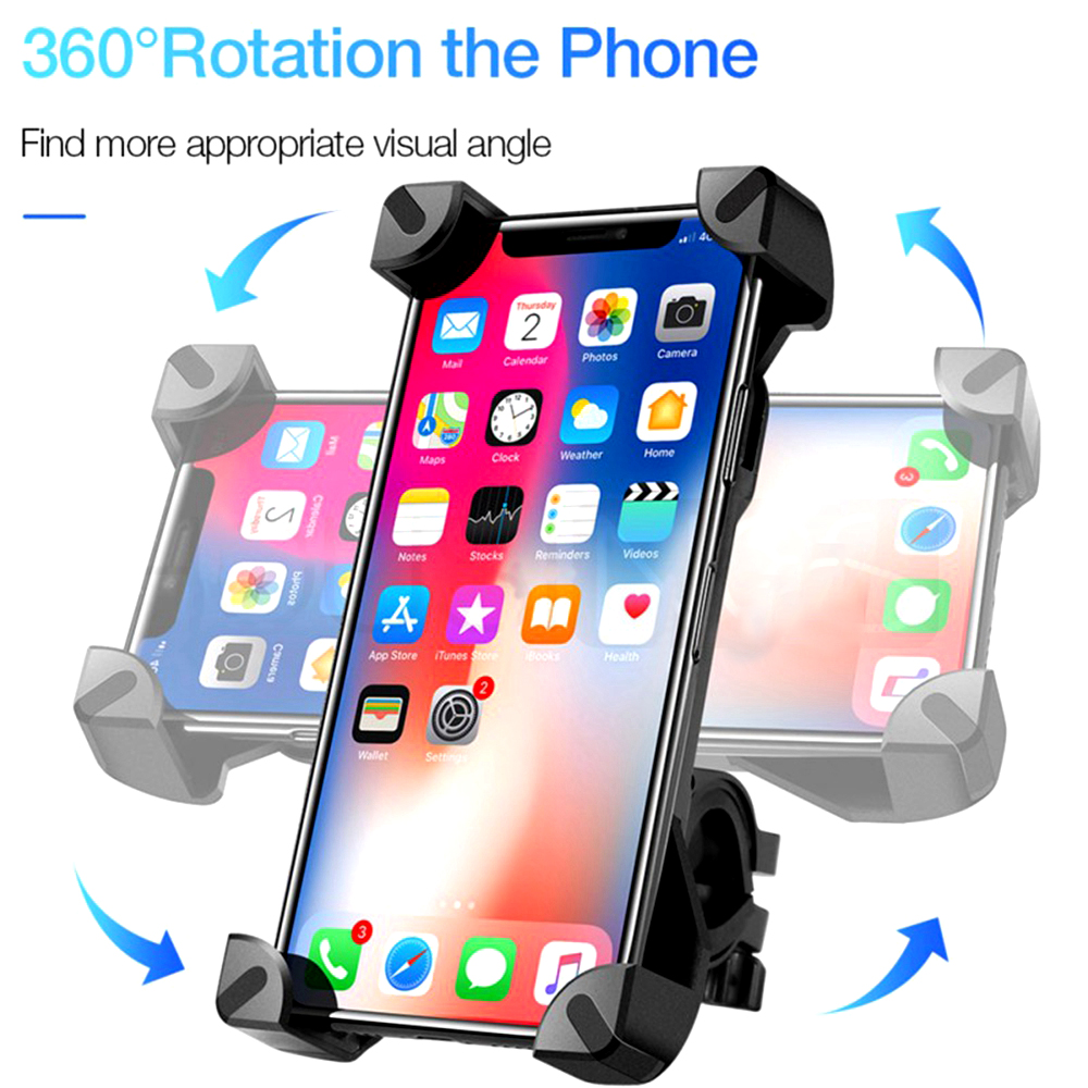 ユニバーサルバイク用携帯電話ホルダー 360度回転式 バイク - Phone Zone Accessories & Repair Lake Charles Reviews のレビューと価格