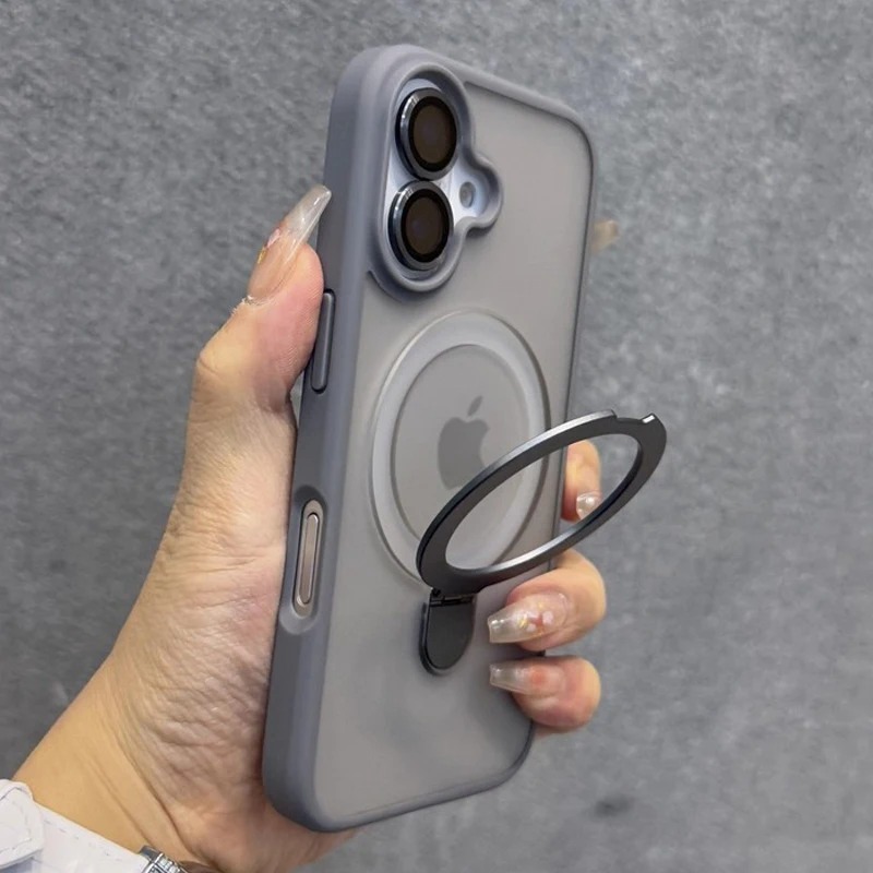 マットリングホルダー付きガラスレンズスマホケース iPhon - Phone Ring Holder のレビューと価格